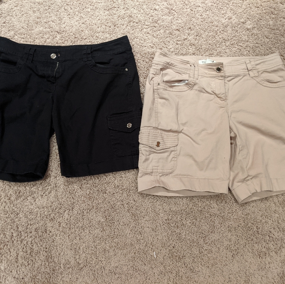 White House Black Market shorts (2 pairs) size 6